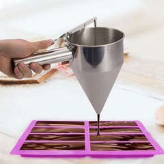 Rectangle Silicone Mould - 8 Cavity - bakeware bake house kitchenware bakers supplies baking