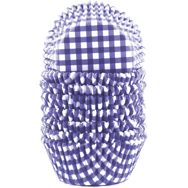 Checkered Pattern Cupcake Liners 100pcs - bakeware bake house kitchenware bakers supplies baking