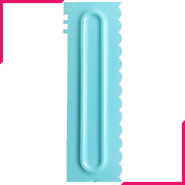 Cake Icing Comb Blue Design 1 - bakeware bake house kitchenware bakers supplies baking