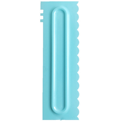 Cake Icing Comb Blue Design 1 - bakeware bake house kitchenware bakers supplies baking