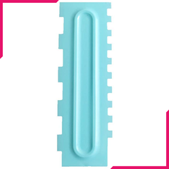 Cake Icing Comb Blue Design 2 - bakeware bake house kitchenware bakers supplies baking