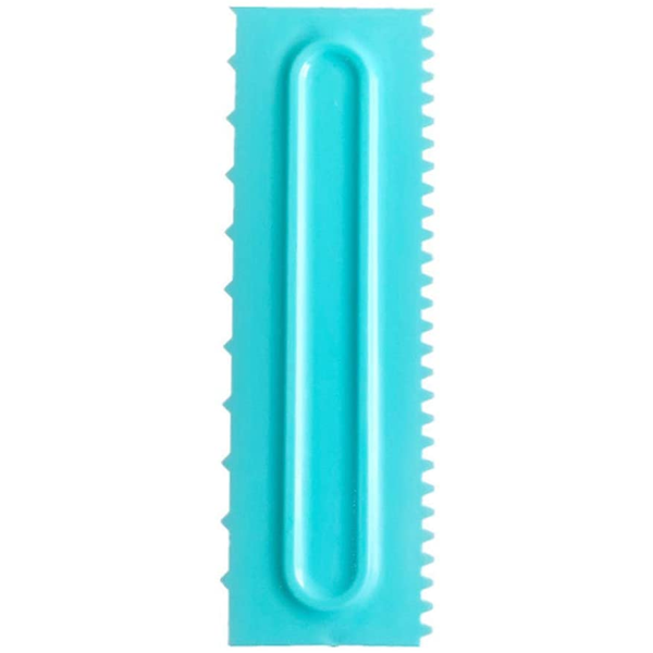 Cake Icing Comb Blue Design 3 - bakeware bake house kitchenware bakers supplies baking