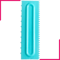 Cake Icing Comb Blue Design 3 - bakeware bake house kitchenware bakers supplies baking
