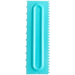 Cake Icing Comb Blue Design 3 - bakeware bake house kitchenware bakers supplies baking