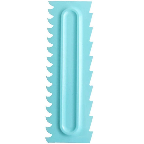 Cake Icing Comb Blue Design 6 - bakeware bake house kitchenware bakers supplies baking