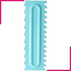 Cake Icing Comb Blue Design 6 - bakeware bake house kitchenware bakers supplies baking