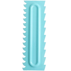 Cake Icing Comb Blue Design 6 - bakeware bake house kitchenware bakers supplies baking