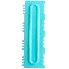 Cake Icing Comb Blue Design 7 - bakeware bake house kitchenware bakers supplies baking