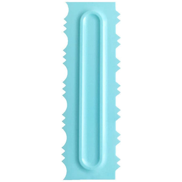 Cake Icing Comb Blue Design 9 - bakeware bake house kitchenware bakers supplies baking