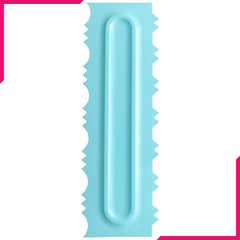 Cake Icing Comb Blue Design 9 - bakeware bake house kitchenware bakers supplies baking