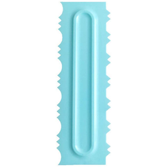 Cake Icing Comb Blue Design 9 - bakeware bake house kitchenware bakers supplies baking