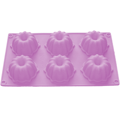 Mini Bundt Donut Silicone Mold - bakeware bake house kitchenware bakers supplies baking