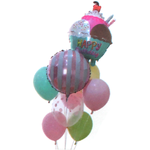Foil Balloons Party Theme 9Pcs - bakeware bake house kitchenware bakers supplies baking