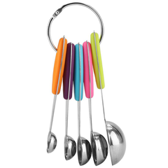 Stainless Steel Measuring Spoon 5Pcs - bakeware bake house kitchenware bakers supplies baking