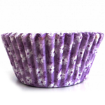 Purple Blossom Cupcake Liners - bakeware bake house kitchenware bakers supplies baking