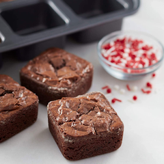 Non-Stick Brownie Pan Square 12 Cavity - bakeware bake house kitchenware bakers supplies baking