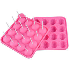 Silicone Football Shaped Lollipop Mold - bakeware bake house kitchenware bakers supplies baking
