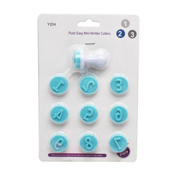 123 Mini Stamp Plunger Cutter - bakeware bake house kitchenware bakers supplies baking