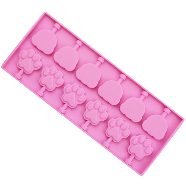 Silicone Lollipop Mold Bear & Cat Claw - bakeware bake house kitchenware bakers supplies baking