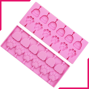 Silicone Lollipop Mold Bear & Cat Claw - bakeware bake house kitchenware bakers supplies baking