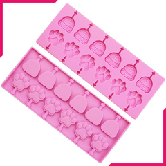 Silicone Lollipop Mold Bear & Cat Claw - bakeware bake house kitchenware bakers supplies baking