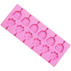Silicone Lollipop Mold Bear & Cat Claw - bakeware bake house kitchenware bakers supplies baking