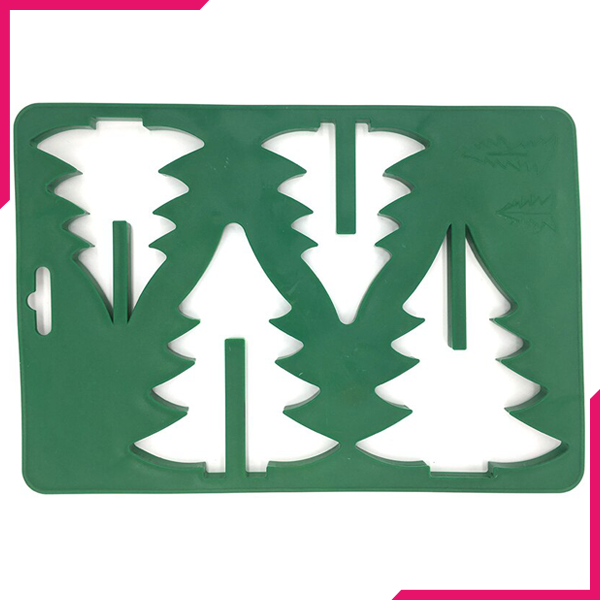 3D Christmas Tree Cookie Cutter - bakeware bake house kitchenware bakers supplies baking