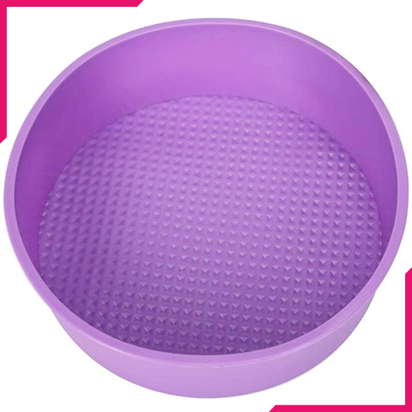 Silicone Round Cake Pan - bakeware bake house kitchenware bakers supplies baking