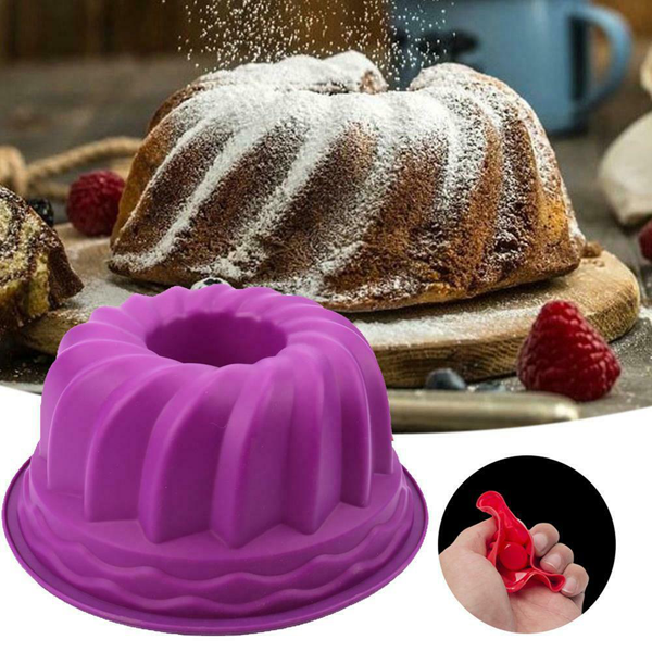 Silicone Mold Pudding shape - bakeware bake house kitchenware bakers supplies baking