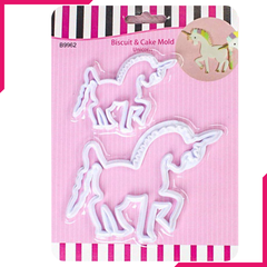 Unicorn Cookie Cutter 2pcs - bakeware bake house kitchenware bakers supplies baking