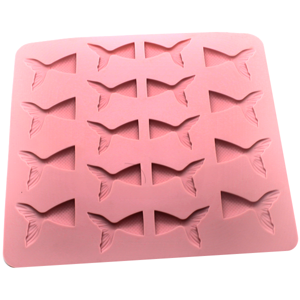 Mini Mermaid Tails Silicone Mold 18 cavity - bakeware bake house kitchenware bakers supplies baking
