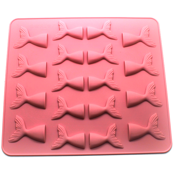 Mini Mermaid Tails Silicone Mold 18 cavity - bakeware bake house kitchenware bakers supplies baking
