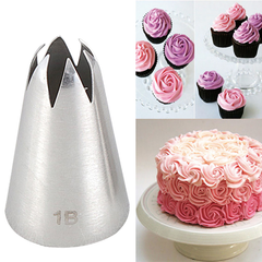 1B Stainless Steel Icing Nozzle - bakeware bake house kitchenware bakers supplies baking