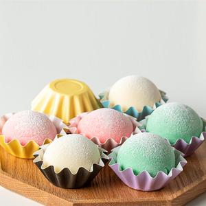 Hard Paper Cupcake Liners Baby Pink 50pcs - bakeware bake house kitchenware bakers supplies baking