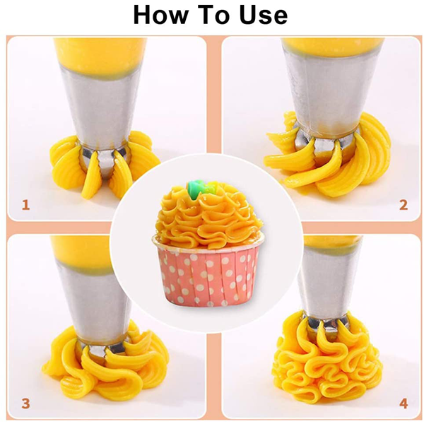 Stainless Steel Icing Ball Tips - bakeware bake house kitchenware bakers supplies baking