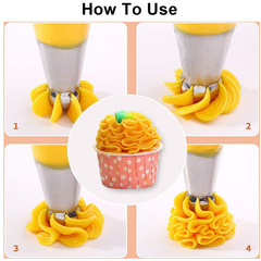 Stainless Steel Icing Ball Tips - bakeware bake house kitchenware bakers supplies baking