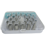 Decorating Tips/Nozzle Set 30Pcs - bakeware bake house kitchenware bakers supplies baking