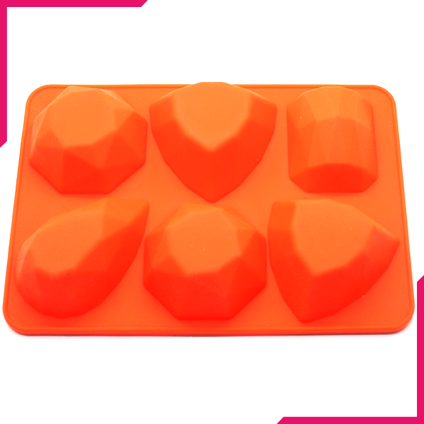 3D Geometrical Shapes Silicone Mold - bakeware bake house kitchenware bakers supplies baking