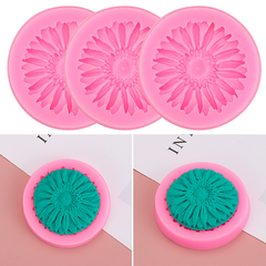 Silicone Fondant Mold Sunflower