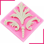 Baroque Border Silicone Mold