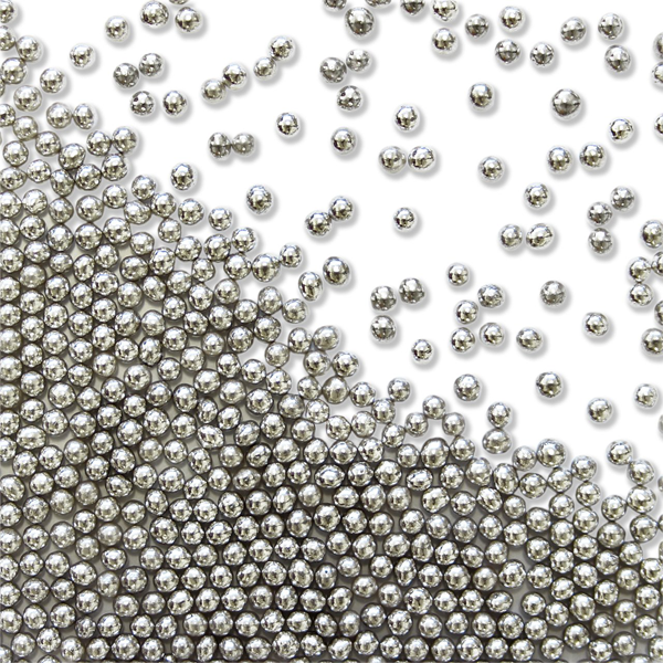 Silver Edible Sugar Pearl Balls 35g