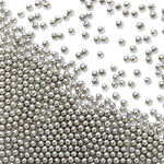 Silver Edible Sugar Pearl Balls 100g