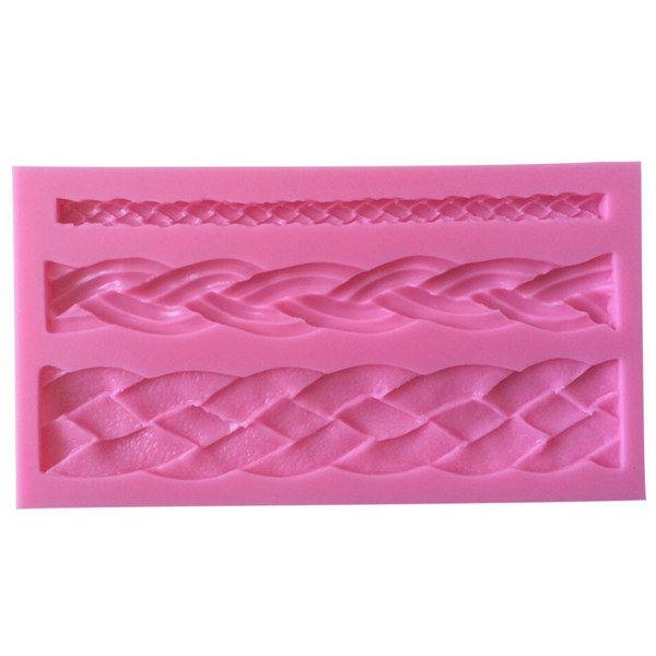 Rope Shape 3D Silicone Mold
