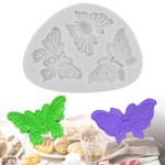 Silicone Mold Butterfly 3 Cavity