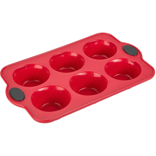 Silicone Muffin Mold - 6 Cavity