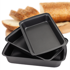Nonstick Oven Baking Tray Set 3Pcs