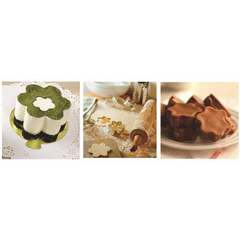 Stainless Steel Cookie Cutter Flower 5Pcs