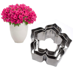Stainless Steel Cookie Cutter Petunia Flower
