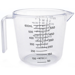 Acrylic Measuring Jug 600ml