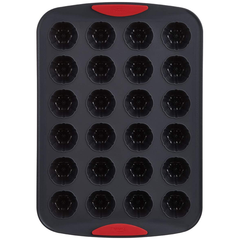 Silicone Flower Mini Muffin Tray 24 Cavity